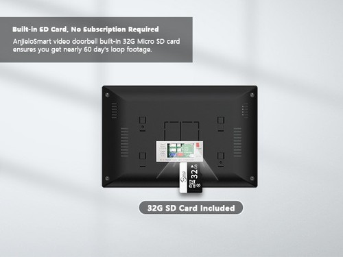 Sistema de intercomunicación de apartamento con timbre video con cable monitor táctil completo de 10 pulgadas, 1080P. - Imagen 9 de 18