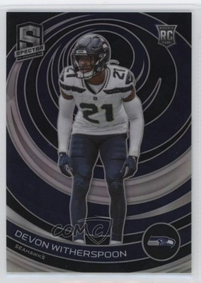 2023 Panini Spectra Rookies Silver Prizm Devon Witherspoon #115 Rookie RC 1r01