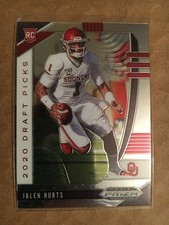 2020 Panini Prizm Draft Picks - Draft Picks Rookies Jalen Hurts #129 (RC)