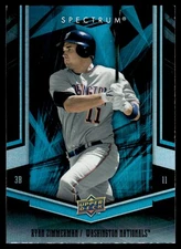 2008 Upper Deck Specrum Ryan Zimmerman Washington Nationals #99