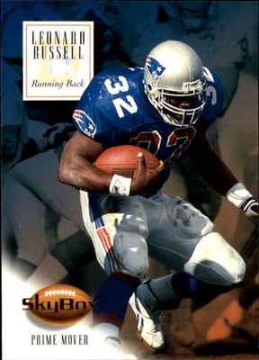 1994 SkyBox Premium #100 Leonard Russell - FB