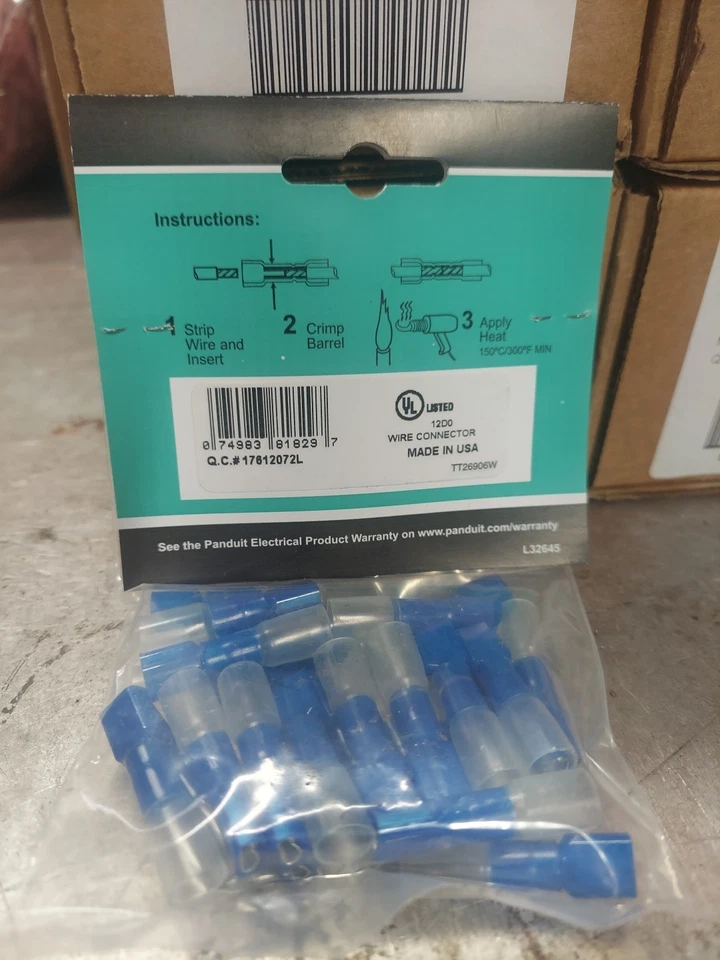 Panduit 16-14 Quick Connect DNH14-250FIB-Q - Image 2 of 2