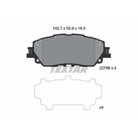 Textar BremsbeläGe Bremsbelegsatz Vorne FüR Toyota Camry RAV 4 V Lexus UX ES