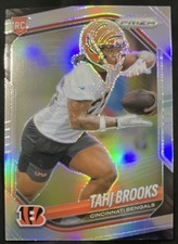 Panini Prizm Tahj Brooks #335 Cincinnati Bengals 2025 NFL Rookie Prizm Card