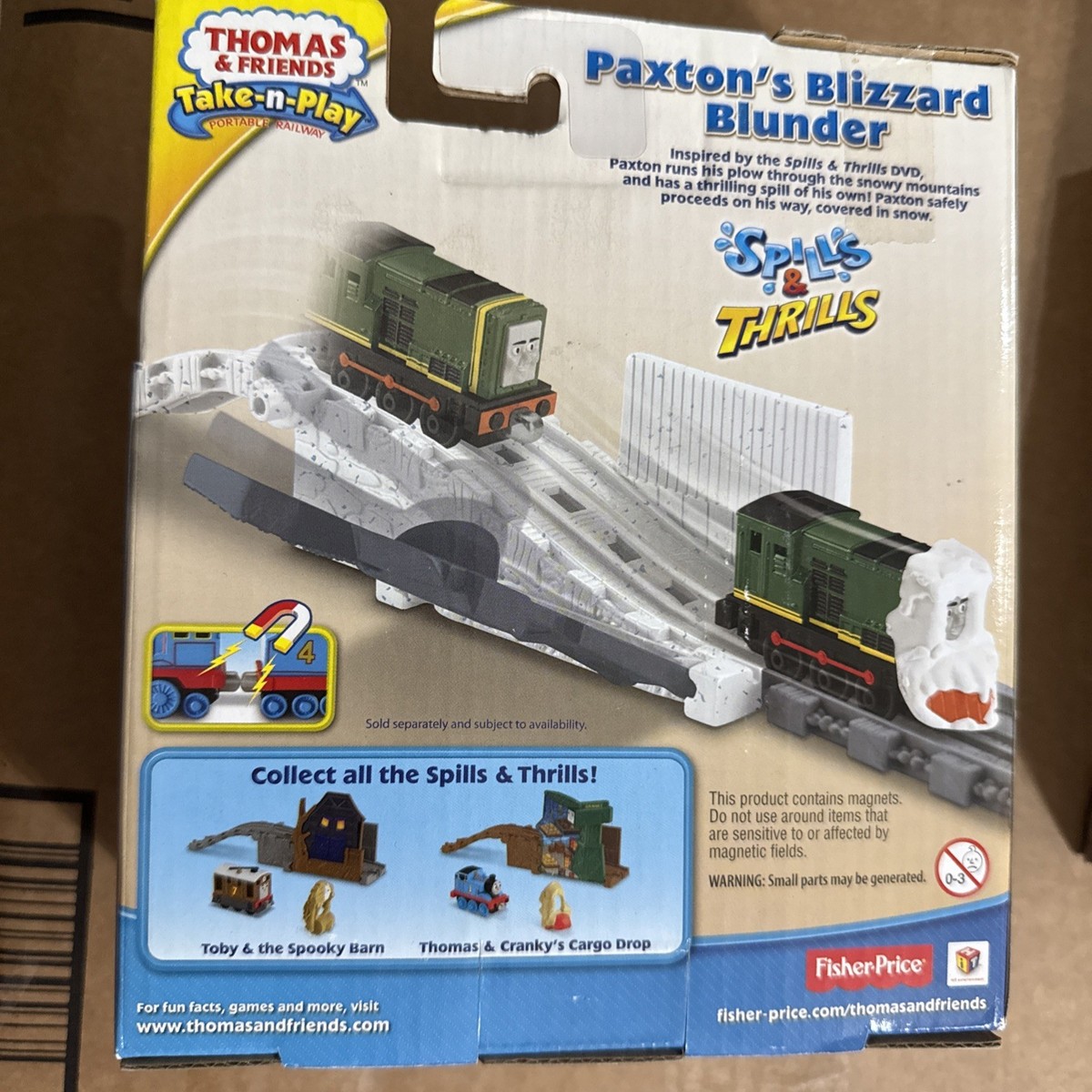 Fisher Price Thomas Tank & Friends Take-n-Play Paxton's Blizzard