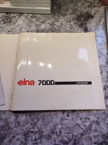 ELNA COMPUTERIZED SEWING MACHINE 7000 WITH INSTRUCTIONS, ACCESSORIES - Picture 21 of 24