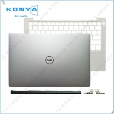 For Dell XPS 13 9370 9380 7390 Laptop LCD Back Cover/Bezel/Palmrest/Bottom Case