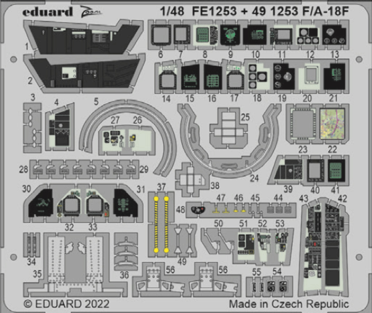 Eduard FE1253 1:48 Boeing F/A-18F Hornet
