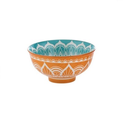 TYPHOON World Foods, India Schale 12 cm Hellblau/Orange, 1401.883
