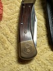 Vintage Buck 110 U USA Lock Back Folding Knife with Sheath — photo 3