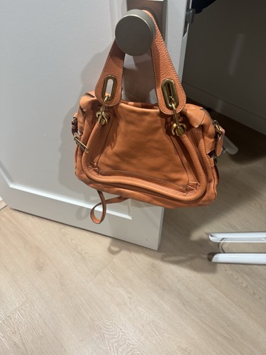 Chloe Calfskin Small Paraty Lychee Authentic