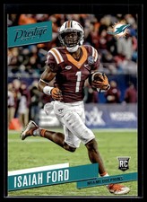 Isaiah Ford 2017 Panini Prestige Card #289
