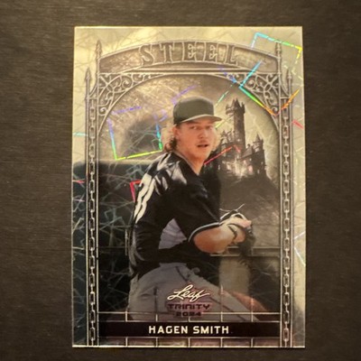 2024 Leaf Trinity Mega Box - Steel Hagen Smith, #S-37 Silver Laser /290 (RC)