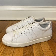 ECCO Soft 7 Shoes Womens Size 6.5 White Leath...