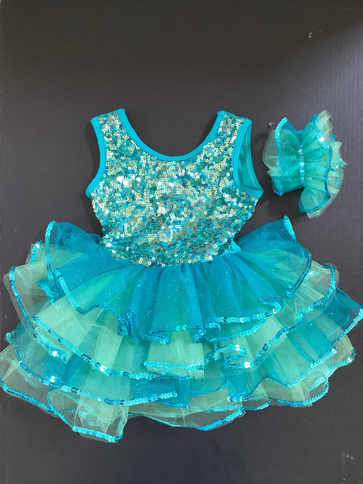 Kids Girls Dance Costume, Weissman XSC? - image 1