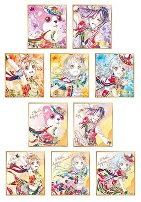 BanG Dream! Ain-Art trading mini color paper vol.2 Hello, Happy World! BOX