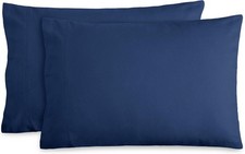 Flannel Standard Pillowcases Set of 2-100 Cotton Velvety Soft Cozy Double