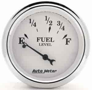 Auto Meter 1216 Old Tyme White II Fuel Level Gauge - Imagen 1 de 3