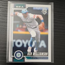 Topps 2026 Series 1 Ben Williamson Seattle Mariners #226 75th Anniversary