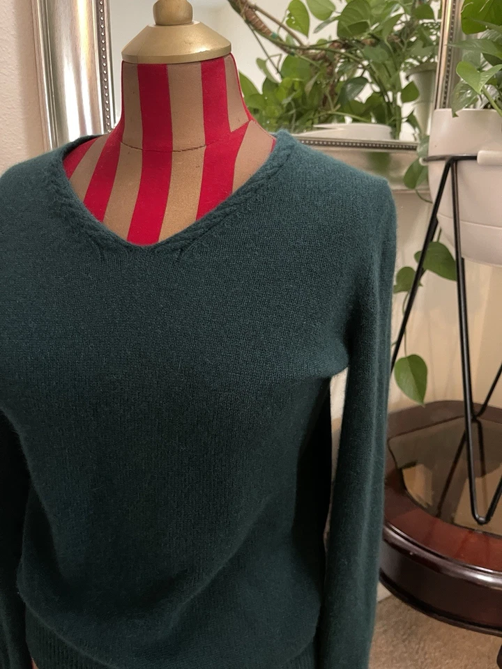 Top para mujer AG Adriano Goldschmied talla S 100 % cachemir hecho en Italia Foto 2 de 4