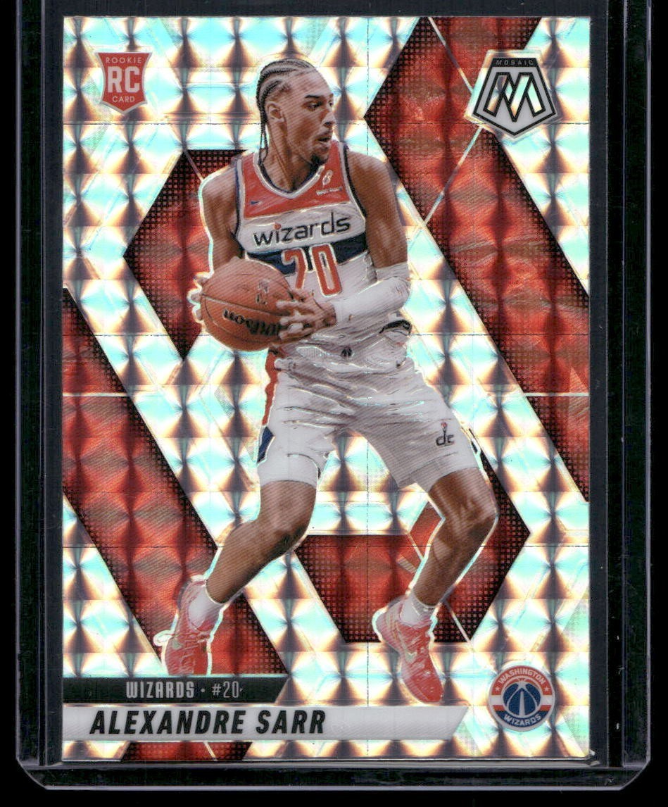 2024-25 Panini Mosaic Alexandre Sarr RC #216 Mosaic Prizm