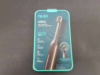 #ad #ad NEW Quip Ultra Next Generation Smart Sonic Toothbrush Eclipse Black $44.99