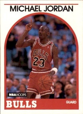 1989-90 NBA Hoops - Michael Jordan #200 NM