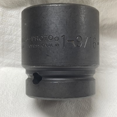 Proto, Professional, 1- 9/16 , 1  Drive Impact Socket Made In USA