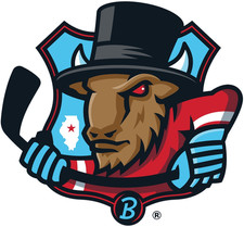 Bloomington Bison sticker weatherproof bumper vinyl decal