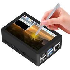 3.5 inch Touch Screen with Fan Heatsinks 320x480 for Raspberry Pi 4 Model B