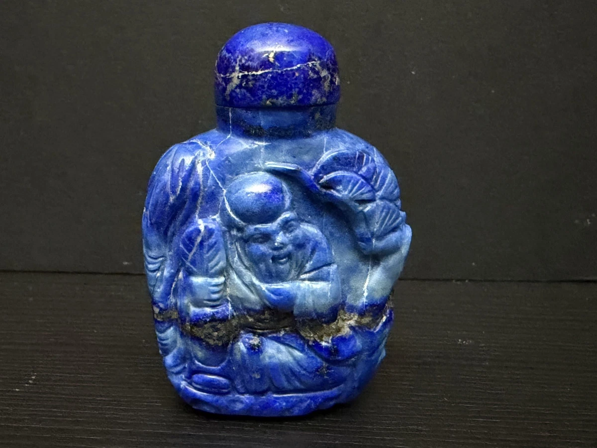 中国风石制鼻烟壶| eBay