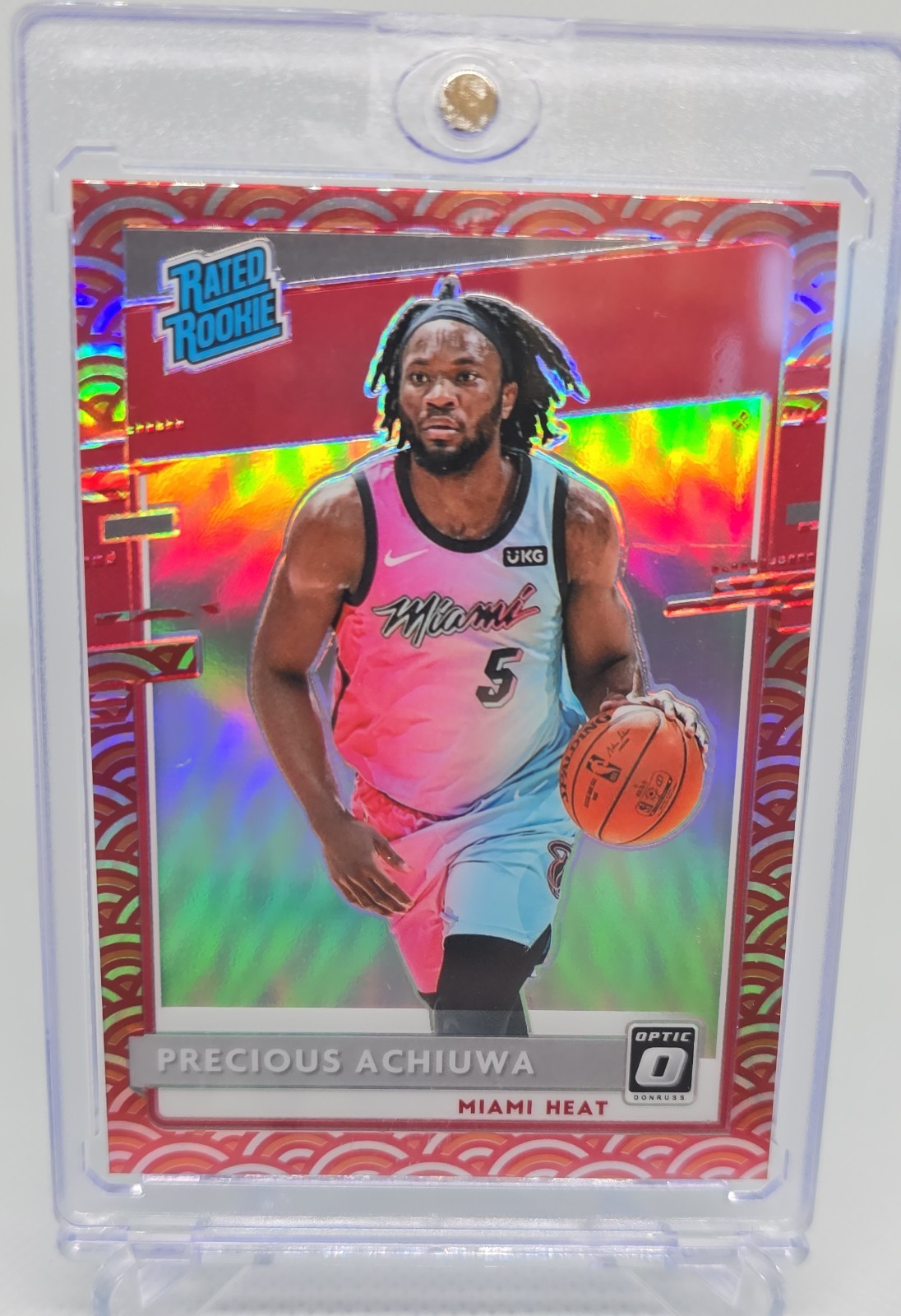 2020-21 Panini Donruss Optic - Rated Rookie Precious Achiuwa Photon Case Hit