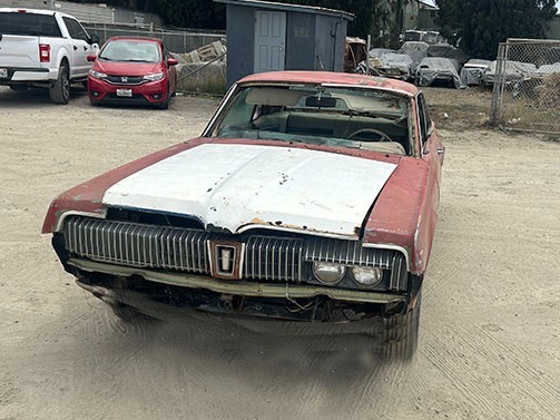 1967 Mercury Cougar for sale in Salinas California