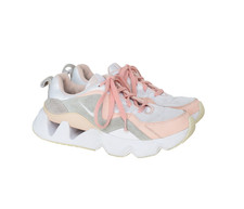 coole Nike Sneaker rosa-grau Gr. 40 1/2 ausgefallene Sohlen