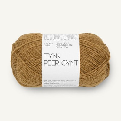 TYNN PEER GYNT von SANDNES GARN - VINTAGE GOLD (2152) - 50 g / ca. 205 m Wolle