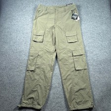 Harper & Ivy Cargo Pants Womens Medium Green Four Leaf Clover Utility NWT