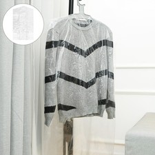 50 Pcs Transparent Clothes Cover Garment Dust Shield for Easy Use
