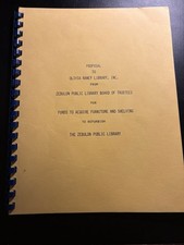 1980 Zebulon NC Public Library Renovation Pro...
