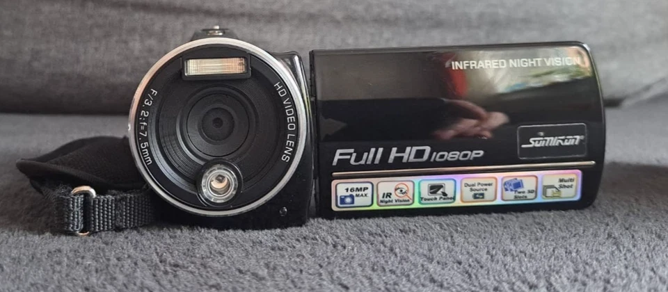 Sumikon PX-81600-675 Full HD 1080p Camcorder 16 MP IR Night Vision - Bild 1 von 4