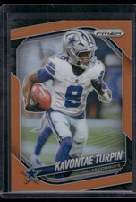 2025 Panini Prizm #137 KaVontae Turpin Orange #/249