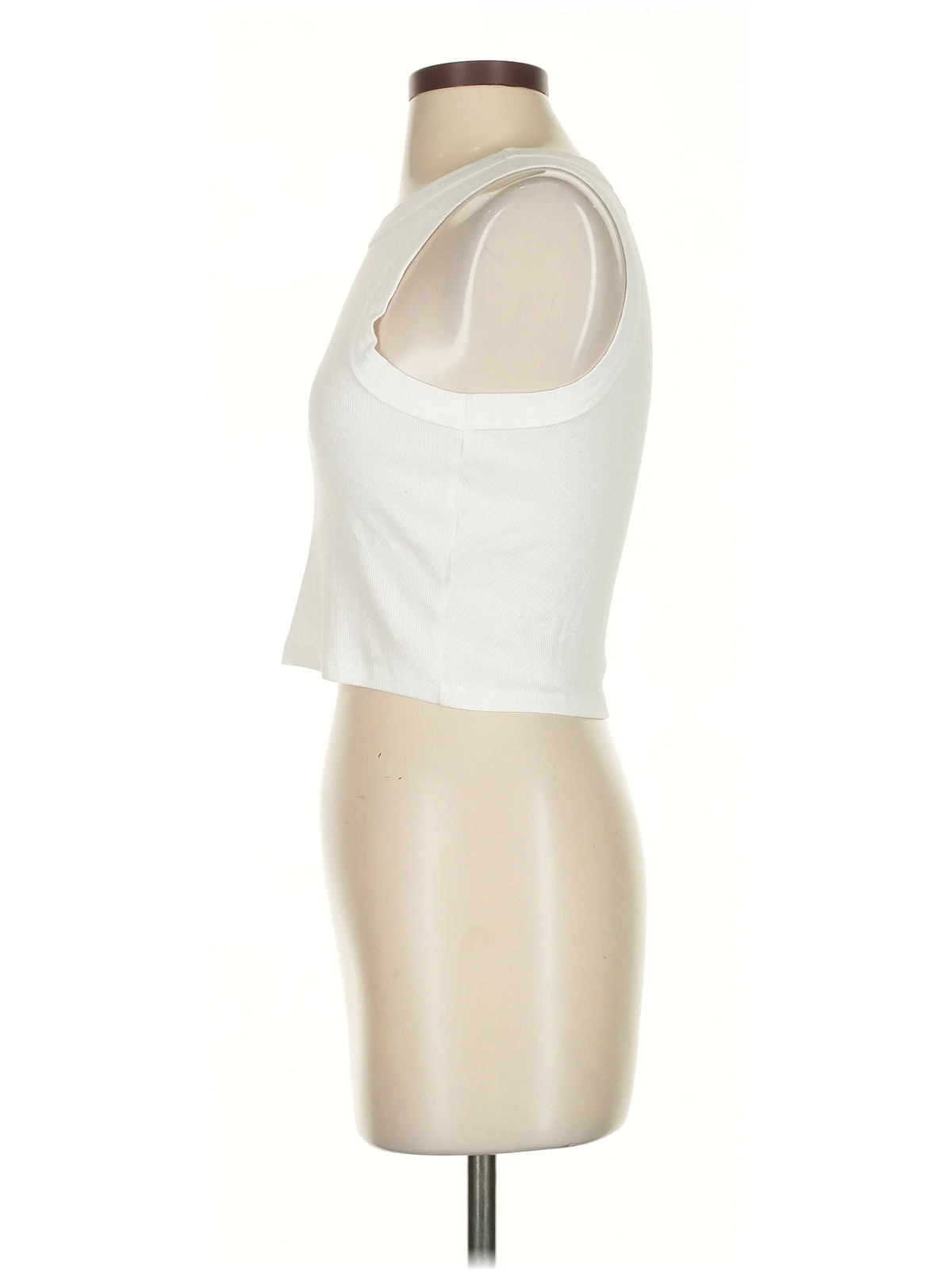 Madewell Women White Sleeveless Top S - image 4