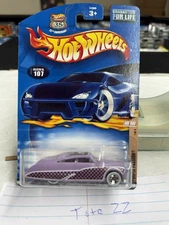 2002 Hot Wheels Hot Rods 1 of 4 Purple Passion #107