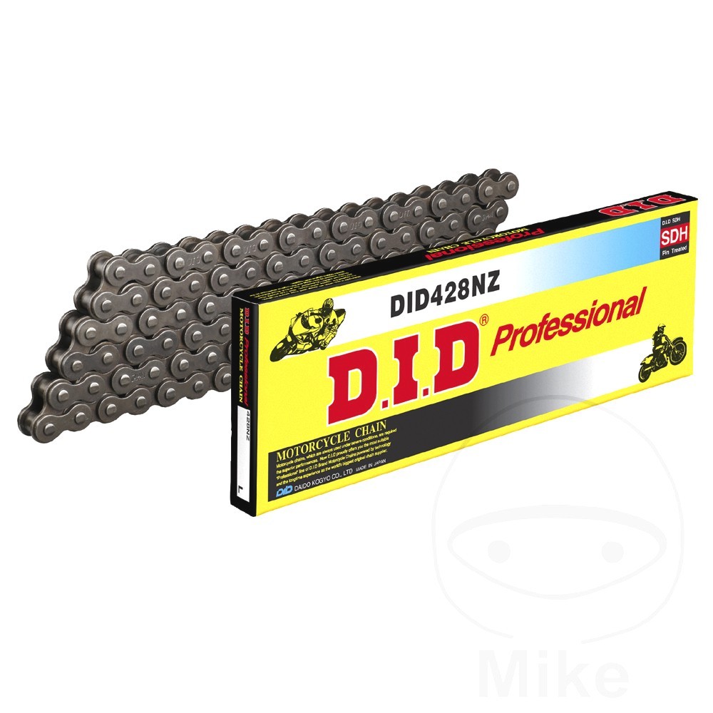 DID Non O-Ring Chain 428 NZ 140 Fit Fantic XEF 125 Performance 2021-2024