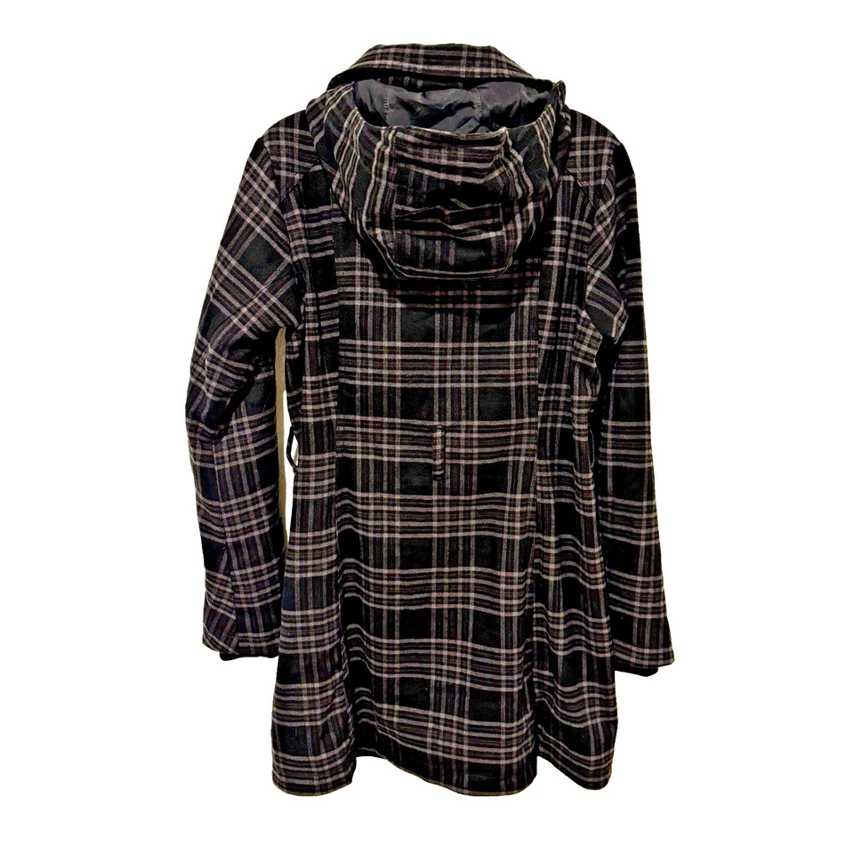 Gabardina Columbia Zenith Vista II Omni Heat Jacket para mujer S negra a cuadros Foto 4 de 4