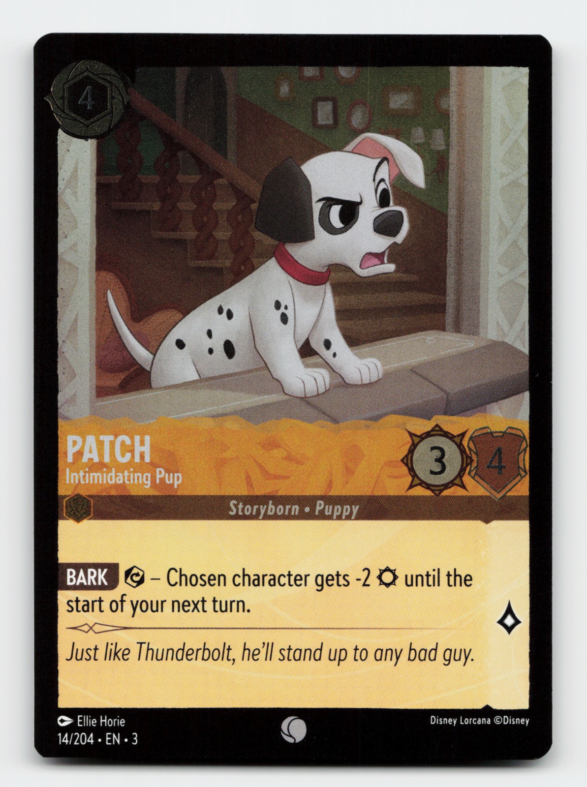 Patch 14/204 Common Into the Inklands Cold Foil Lorcana Card