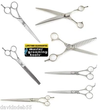 Master Grooming Tools PRO ICE 440C STAINLESS STEEL SHEARS SCISSORS Pet Groomer