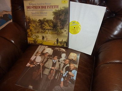 Mozart String Quintets, Amadeus  Quartet, Aronowitz DG 2740122  BOX 3 LPs