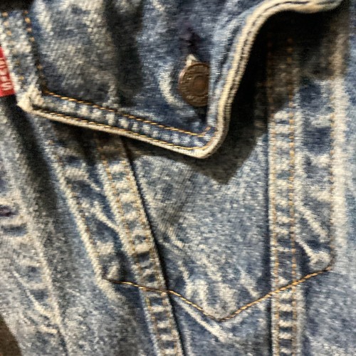 Giacca camionista vintage Levis denim taglia 42 L - Foto 4 di 5
