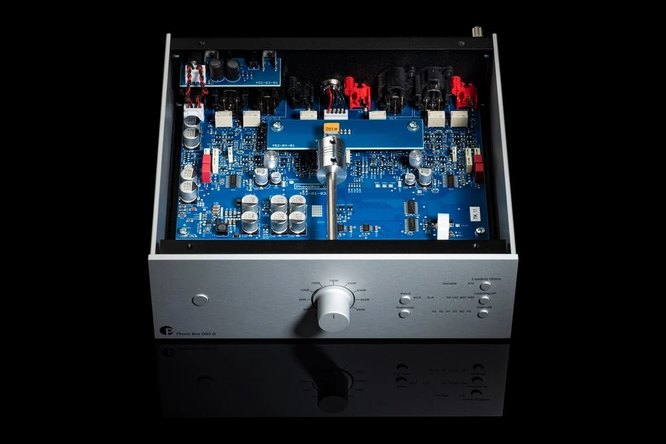Pro-Ject Phono Box DS3 B Phono-Vorverstärker, True-Balanced, Schwarz - Bild 3 von 4
