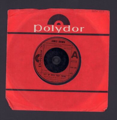 James Brown(7'' Vinyl)Get Up Offa That Thing-Polydor-2066 687-UK-1976-VG+/Ex-
